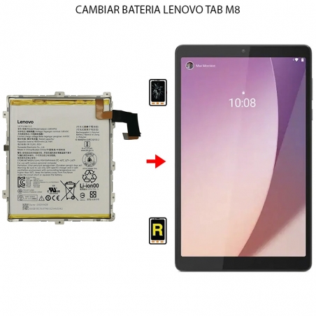 Cambiar Batería Lenovo Tab M8
