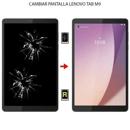 Cambiar Pantalla Lenovo Tab M9
