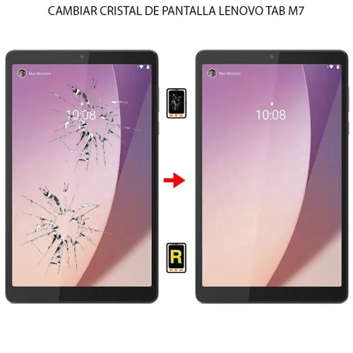 Cambiar Cristal De Pantalla Lenovo Tab M7 Gen 3