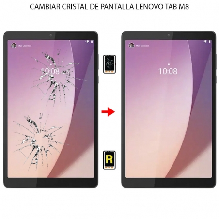 Cambiar Cristal De Pantalla Lenovo Tab M8 FHD