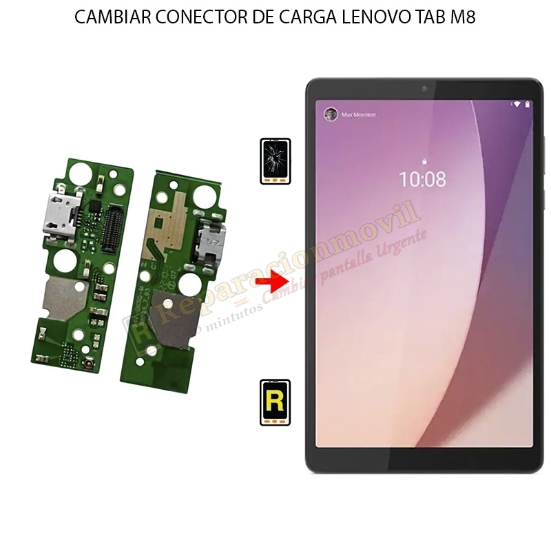 Cambiar Conector De Carga Lenovo Tab M8 FHD