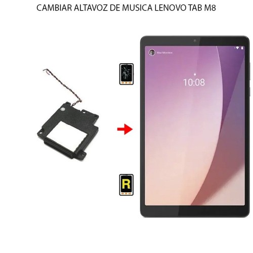 Cambiar Altavoz De Música Lenovo Tab M8 FHD