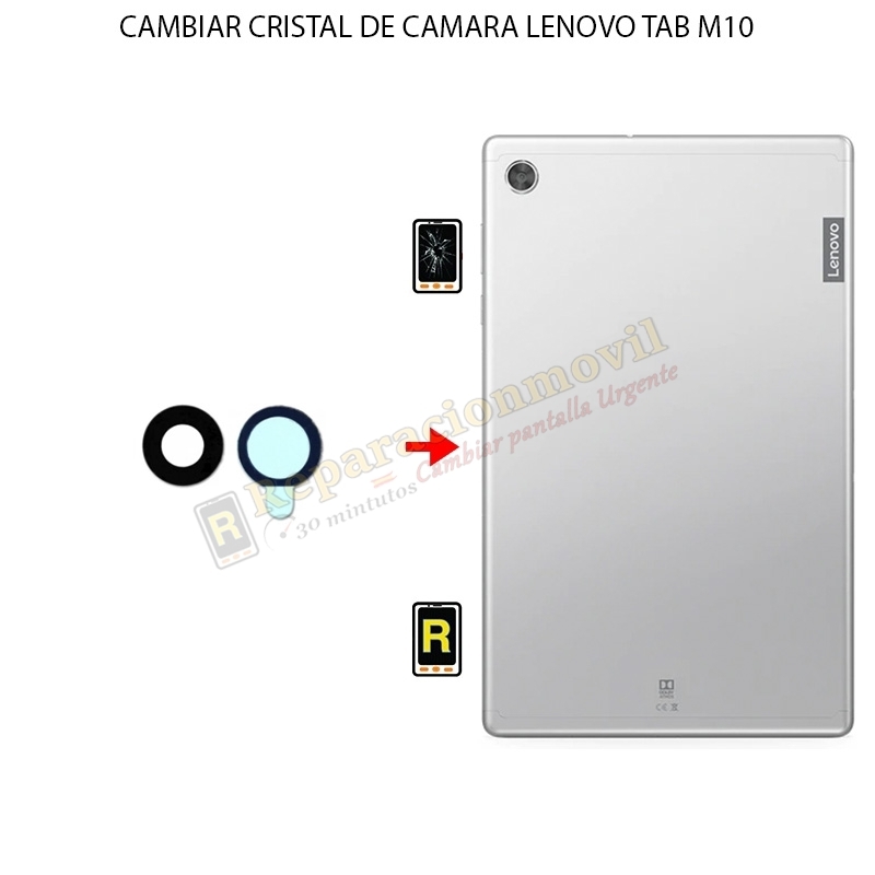 Cambiar Cristal Cámara Trasera Lenovo Tab M10 HD Gen 2