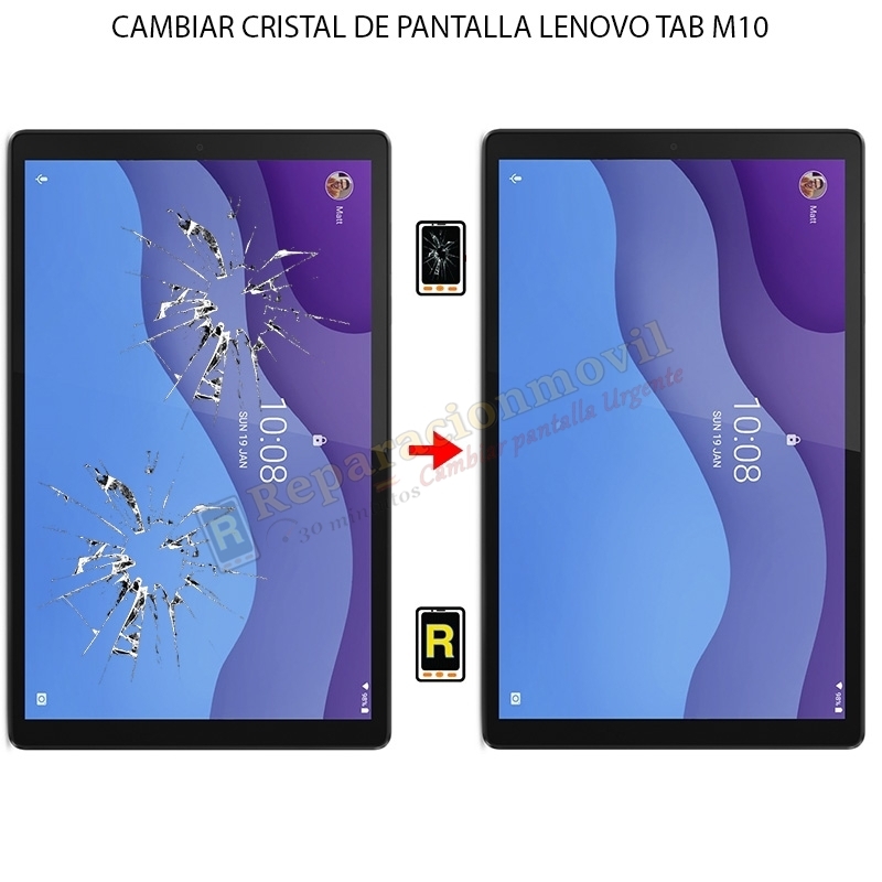Cambiar Cristal De Pantalla Lenovo Tab M10 Plus