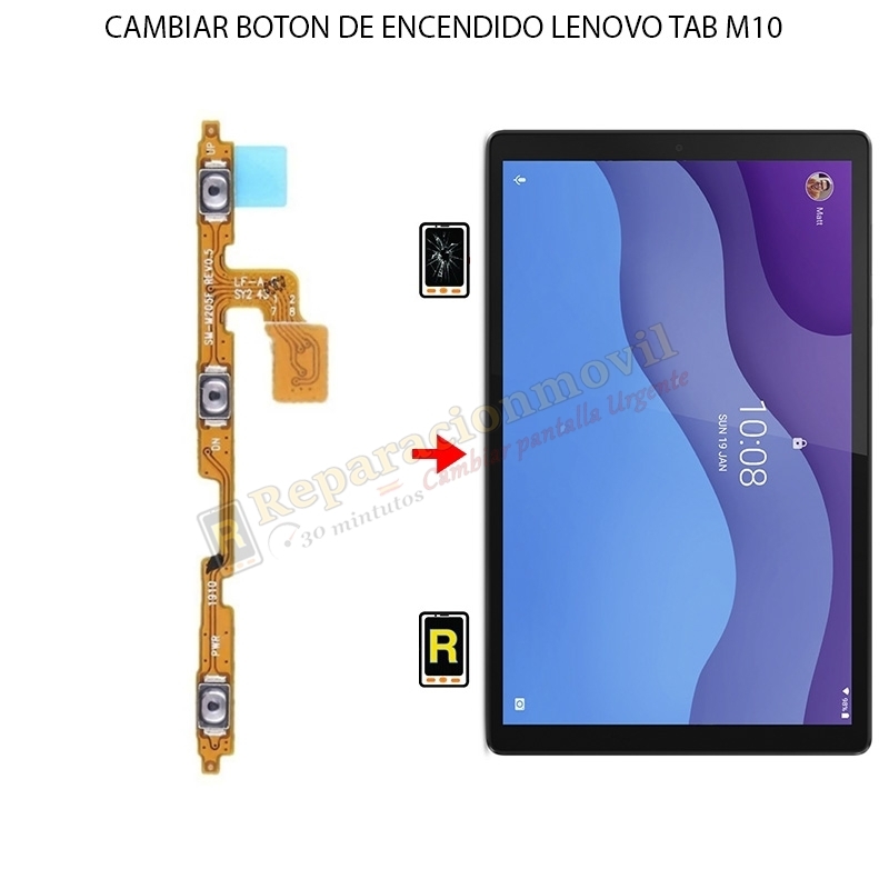 Cambiar Botón De Encendido Lenovo Tab M10 Plus
