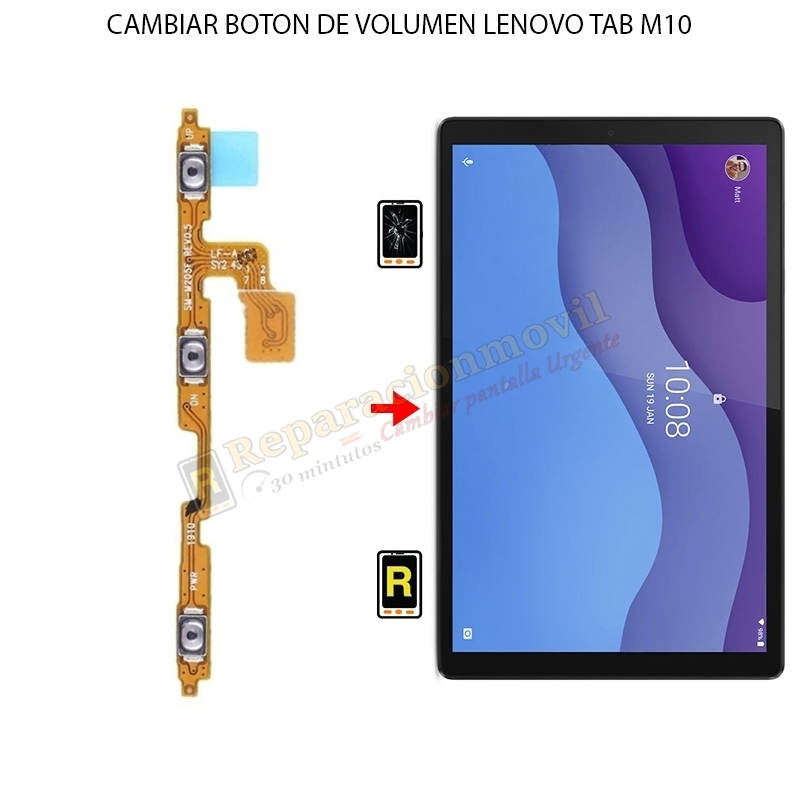 Cambiar Botón De Volumen Lenovo Tab M10 Plus