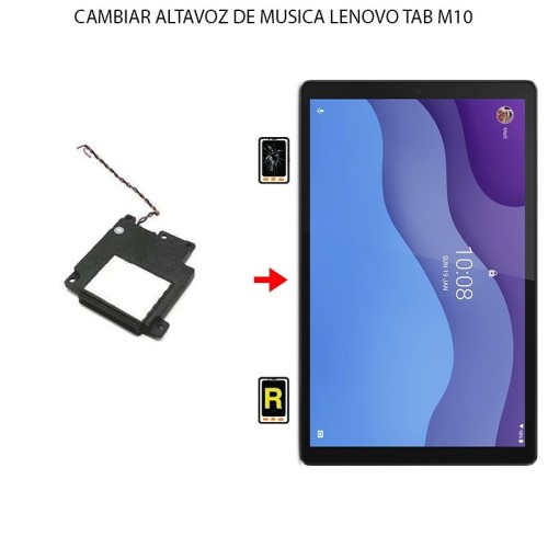 Cambiar Altavoz De Música Lenovo Tab M10