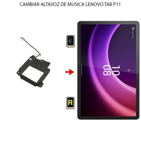 Cambiar Altavoz De Música Lenovo Tab P11