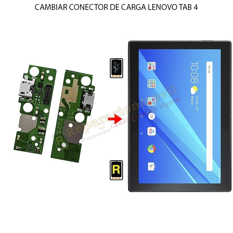 Cambiar Conector De Carga Lenovo Tab 4 8