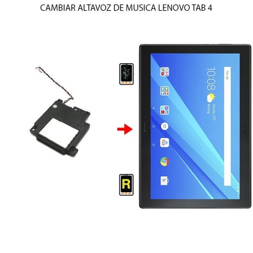 Cambiar Altavoz De Música Lenovo Tab 4 10
