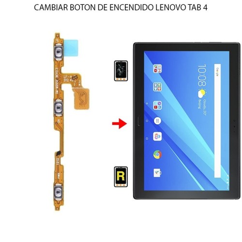 Cambiar Botón De Encendido Lenovo Tab 4 10