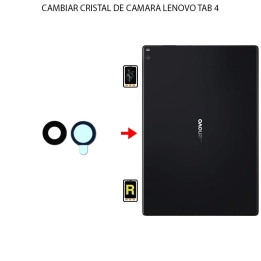 Cambiar Cristal Cámara Trasera Lenovo Tab 4 8 Plus