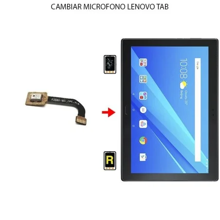 Cambiar Microfono Lenovo Tab 2 A10-70