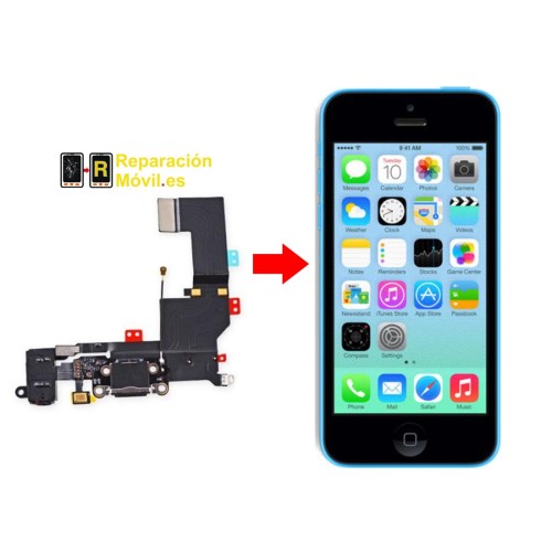 Cambiar Conector de Carga iPhone 5c