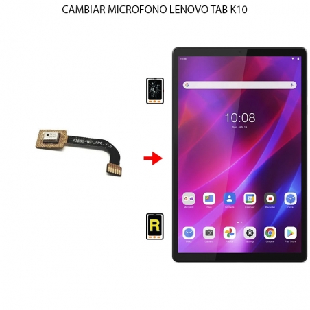 Cambiar Microfono Lenovo Tab K10