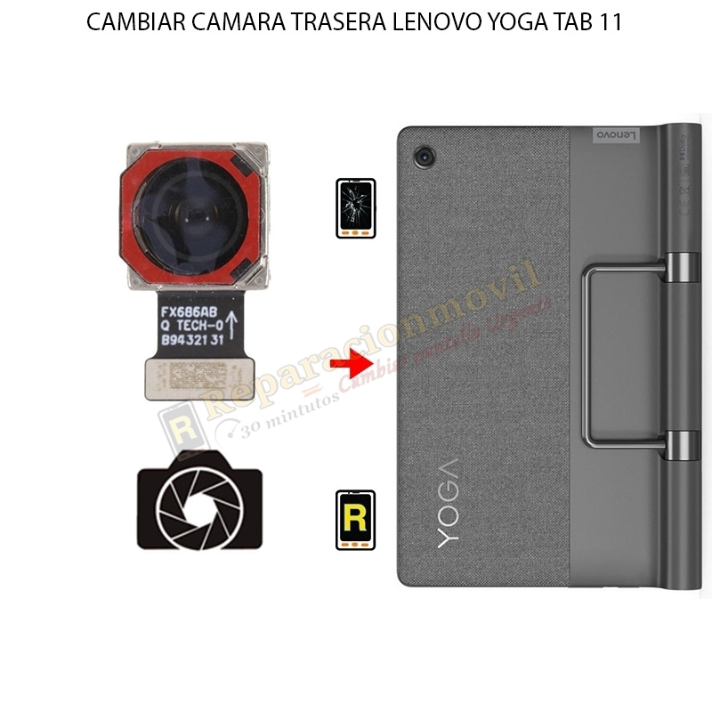 Cambiar Cámara Trasera Lenovo Yoga Tab 11