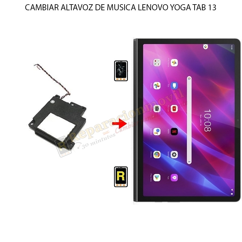 Cambiar Altavoz De Música Lenovo Yoga Tab 13