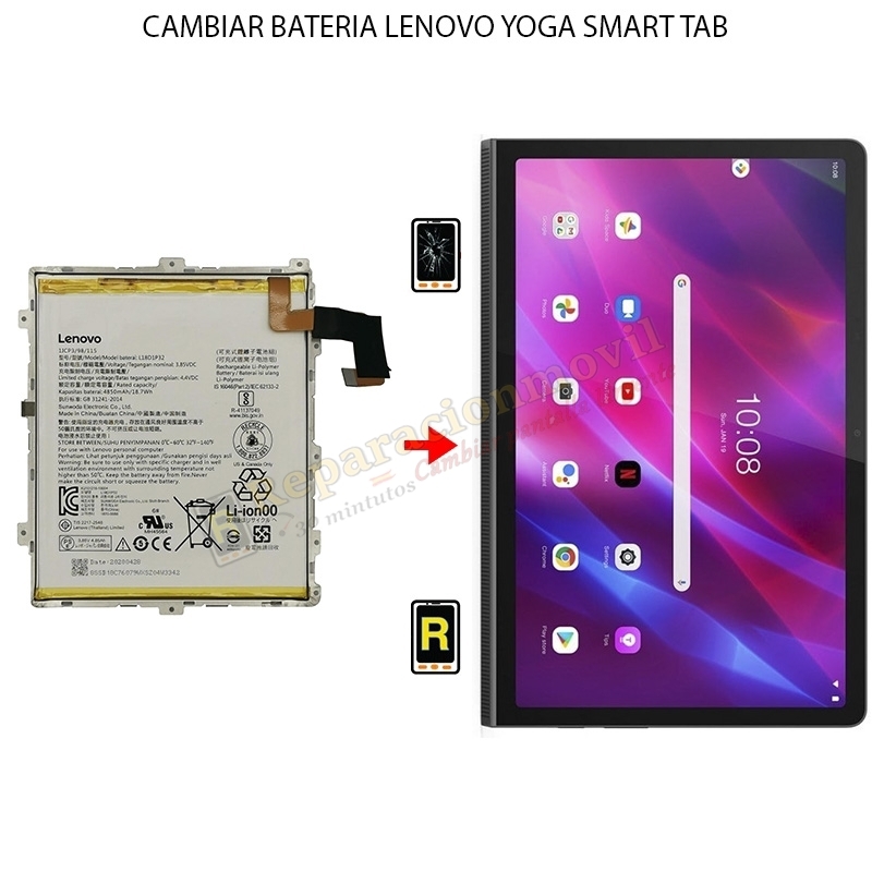 Cambiar Batería Lenovo Yoga Smart Tab