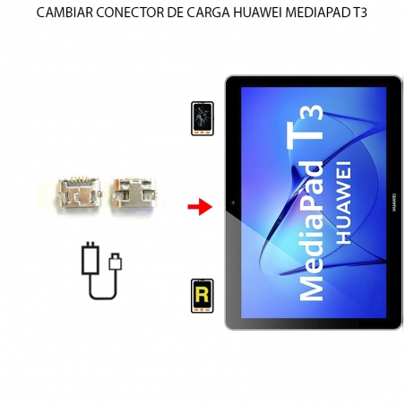 Cambiar Conector De Carga Huawei MediaPad T3 10