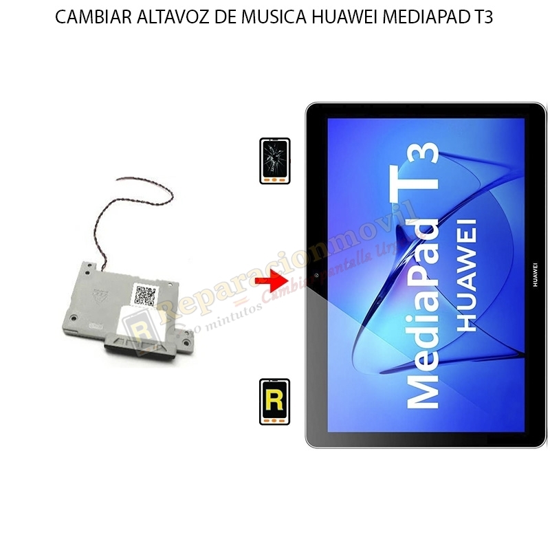 Cambiar Altavoz De Música Huawei MediaPad T3 8