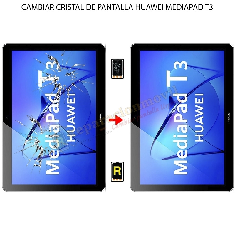 Cambiar Cristal De Pantalla Huawei MediaPad T3 7