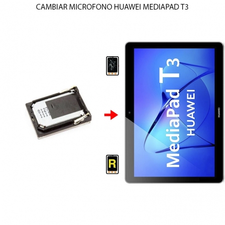 Cambiar Microfono Huawei MediaPad T3 7