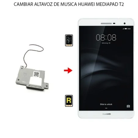 Cambiar Altavoz De Música Huawei MediaPad T2 7.0