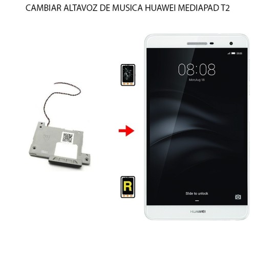 Cambiar Altavoz De Música Huawei MediaPad T2 7.0