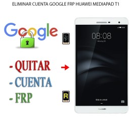 Eliminar Contraseña y Cuenta Google Huawei MediaPad T1 7.0 Plus