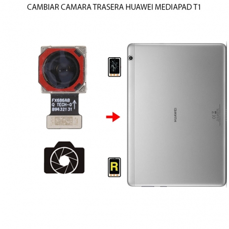 Cambiar Cámara Trasera Huawei MediaPad T1 7.0 Plus