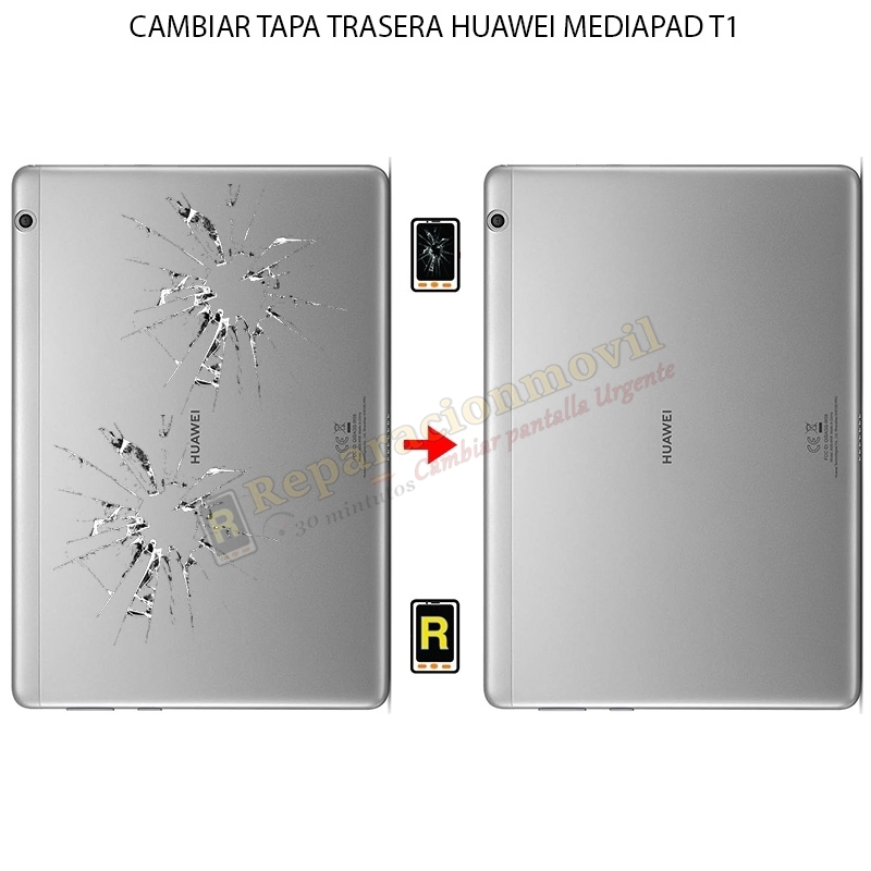 Cambiar Tapa Trasera Huawei MediaPad T1 8.0