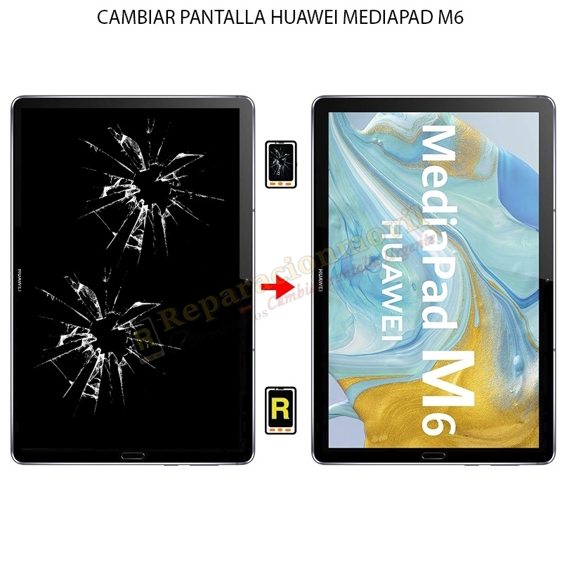 Cambiar Pantalla Huawei MediaPad M6 8.4