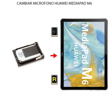 Cambiar Microfono Huawei MediaPad M6 10.8