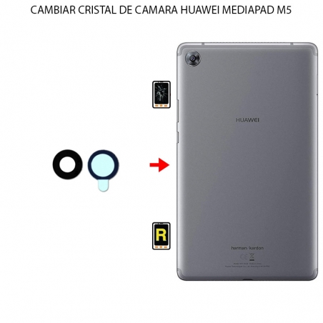 Cambiar Cristal Cámara Trasera Huawei MediaPad M5 10