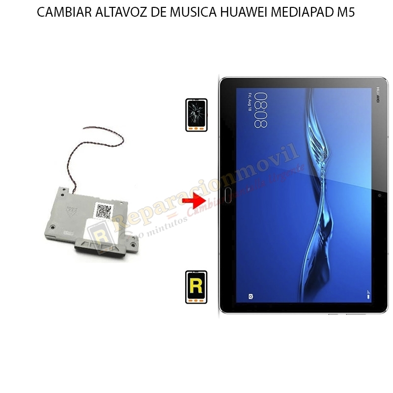 Cambiar Altavoz De Música Huawei MediaPad M5 10