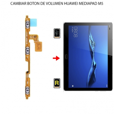 Cambiar Botón De Volumen Huawei MediaPad M5 10