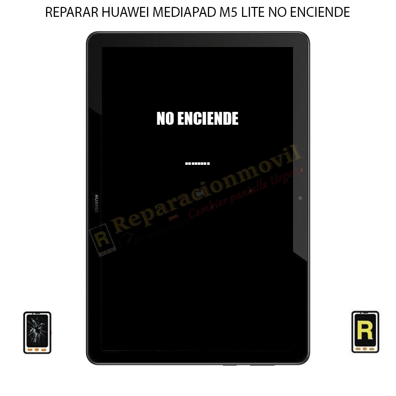Reparar No Enciende Huawei MediaPad M5 Lite 8