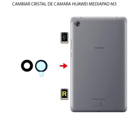 Cambiar Cristal Cámara Trasera Huawei MediaPad M3 8.4