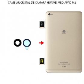 Cambiar Cristal Cámara Trasera Huawei MediaPad M2 8