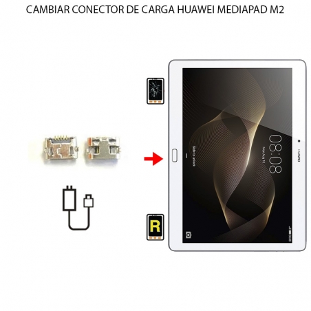 Cambiar Conector De Carga Huawei MediaPad M2 8