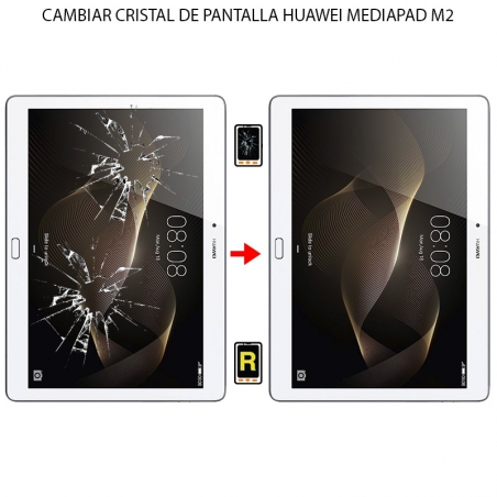 Cambiar Cristal De Pantalla Huawei MediaPad M2 7
