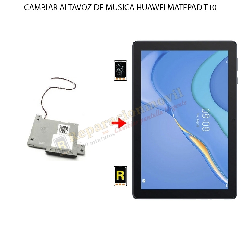 Cambiar Altavoz De Música Huawei MatePad T10