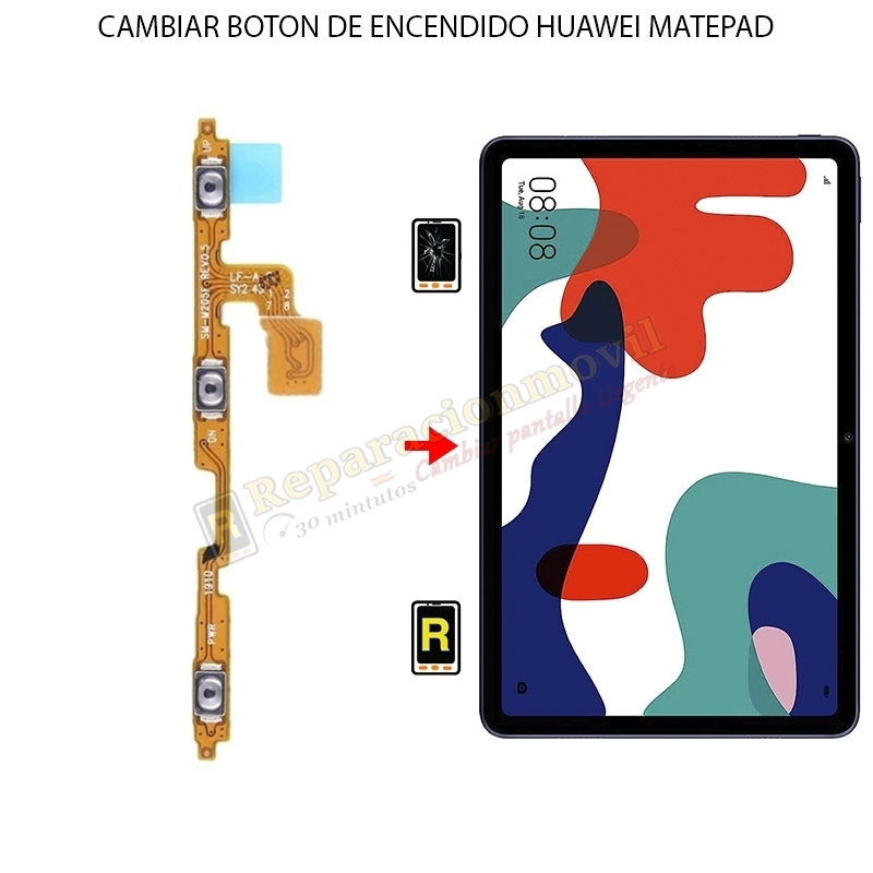 Cambiar Botón De Encendido Huawei MatePad 10.8
