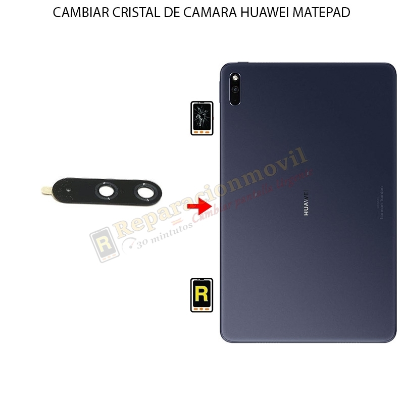 Cambiar Cristal Cámara Trasera Huawei MatePad 5G
