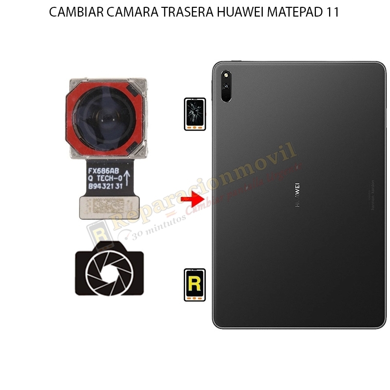Cambiar Cámara Trasera Huawei MatePad 11 2023