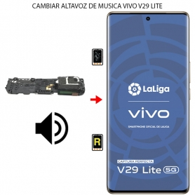 Cambiar Altavoz de Música Vivo V29 Lite 5G