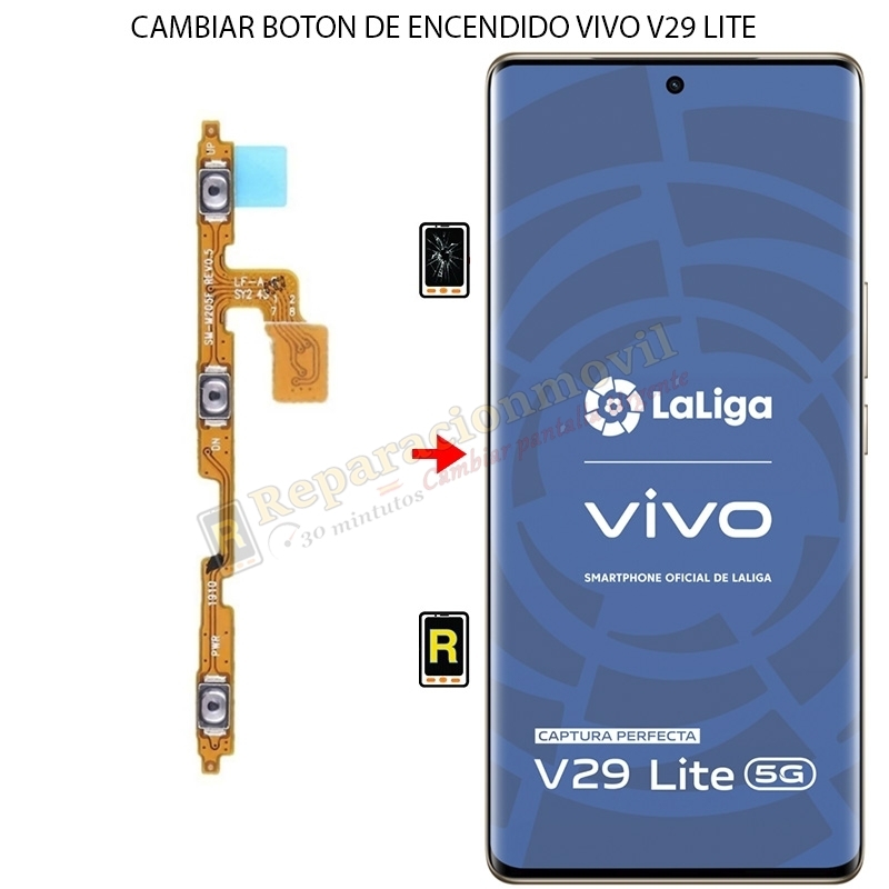 Cambiar Botón de Encendido Vivo V29 Lite 5G