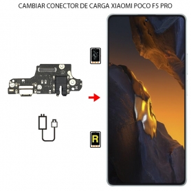 Cambiar Conector de Carga Xiaomi Poco F5 Pro 5G
