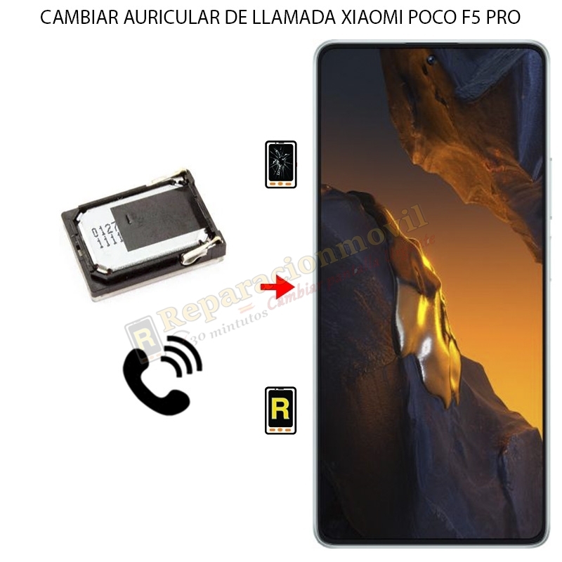 Cambiar Auricular de Llamada Xiaomi Poco F5 Pro 5G
