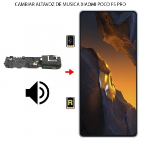 Cambiar Altavoz de Música Xiaomi Poco F5 Pro 5G